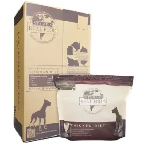 Steve's Real Food Dog and Cat Frozen Chicken Nuggets - 9.75 lbs