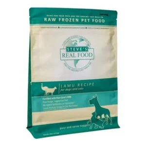 Steve's Real Food Dog and Cat Frozen Lamu Patties - 13.5 lbs