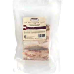Steve's Real Food Dog Frozen Beef Marrow Bones - 2 Inches - 3 Pack