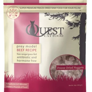 Steve's Real Food Quest Freeze-Dried Cat Food Nuggets Beef - 10 Oz