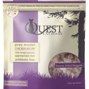 Steve's Real Food Quest Freeze-Dried Cat Food Nuggets Chicken - 10 Oz