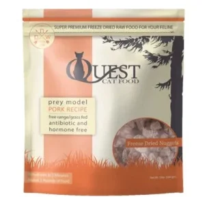 Steve's Real Food Quest Freeze-Dried Cat Food Nuggets Pork - 10 Oz
