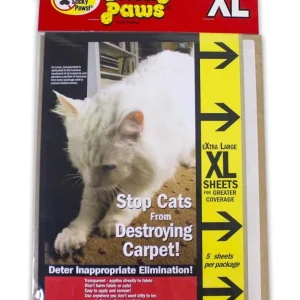 Sticky Paws Carpet Sheets X-Large, 5 ct