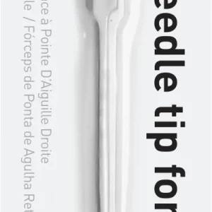 straight needle tip forceps