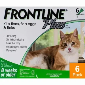 Frontline Plus for Cats 8 Week or Older