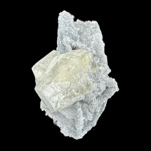 Sugar Quartz With Yellow Calcite