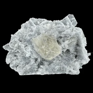 Sugar Quartz With Yellow Calcite