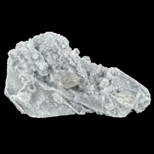 Sugar Quartz With Yellow Calcite