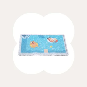 Summer Pool Cat Litter Mat