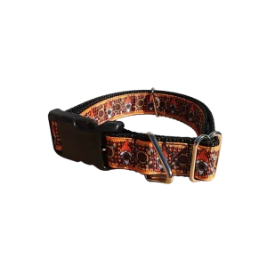 Sunflower Gnomes Nylon Dog Collar