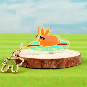 Suns Out Buns Out KEYCHAIN