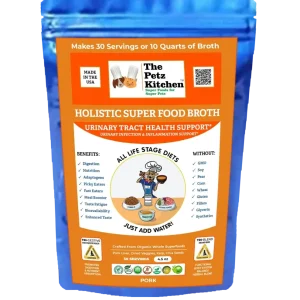 Super Dog Food Broth Urinary Tract Health Support* The Petz Kitchen Dogs Cats