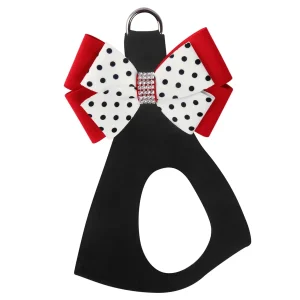 Susan Lanci Designs Minnie Double Nouveau Bow Step in Dog Harness