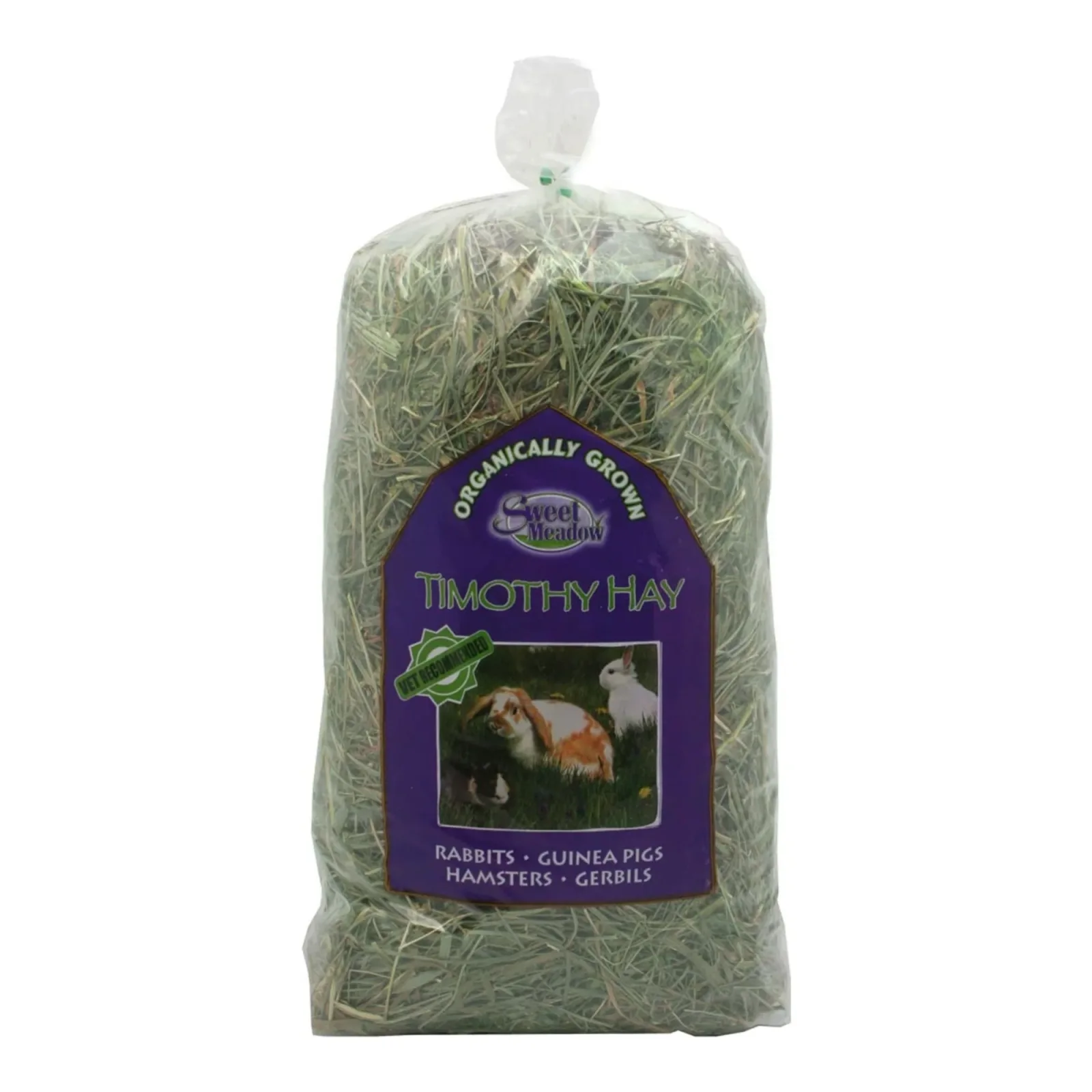 Sweet Meadow Farm 2nd Cut Organic Timothy Hay for Small Animals 20 oz