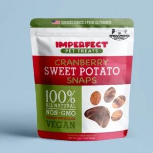 Sweet Potato Snaps Dehydrated Dog Treats