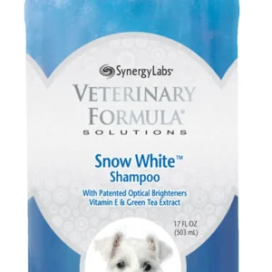 Synergy Labs Veterinary Formula Solutions Snow White Whitening Pet Shampoo 17 fl oz