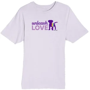 T-shirt: Unleash Love (Unisex, Lilac)