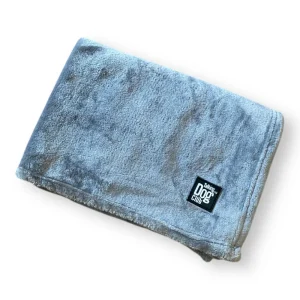 Talking Dog Club Fleece Blanket For Dogs (Silver Grey)
