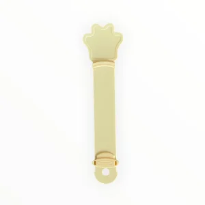 Talking Dog Club Wet Treat Dispenser Feeding Spoon for Dogs and Cats (Pale Yellow)