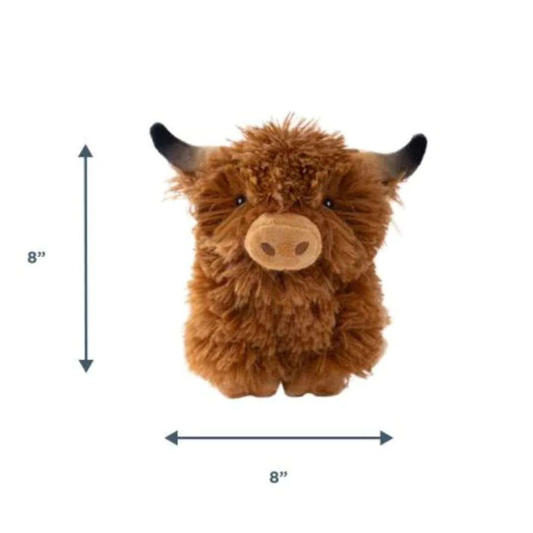 Tall Tails Dog Plush Highland Cow 8 in - Image 2