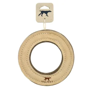 Tall Tails Dog Ring Natural Leather, 7 in