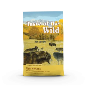 Taste of the Wild Adult High Prairie Bison byand Venison Canine Food