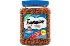 Temptations Classics Crunchy & Soft Adult Cat Treats Savory Salmon, 30 oz