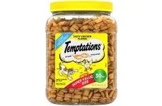 Temptations Classics Crunchy & Soft Adult Cat Treats Tasty Chicken, 30 oz