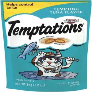Temptations Classics Crunchy & Soft Adult Cat Treats Tempting Tuna 3 oz