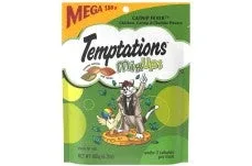 Temptations MixUps Crunchy & Soft Adult Cat Treats Catnip Fever, 6.3 oz