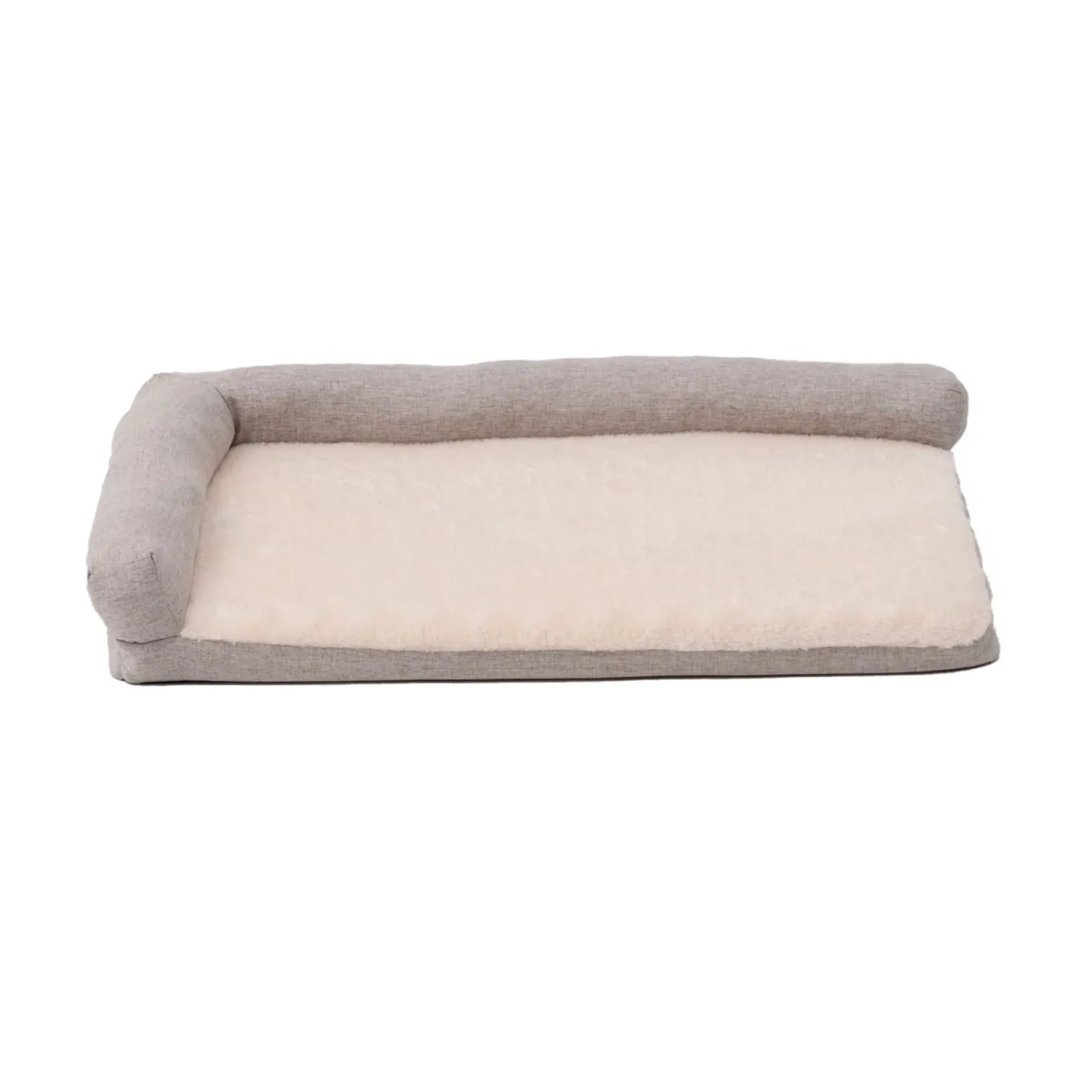 Territory Dog & Cat Khaki Lounger Bed, 30 in x 20 in
