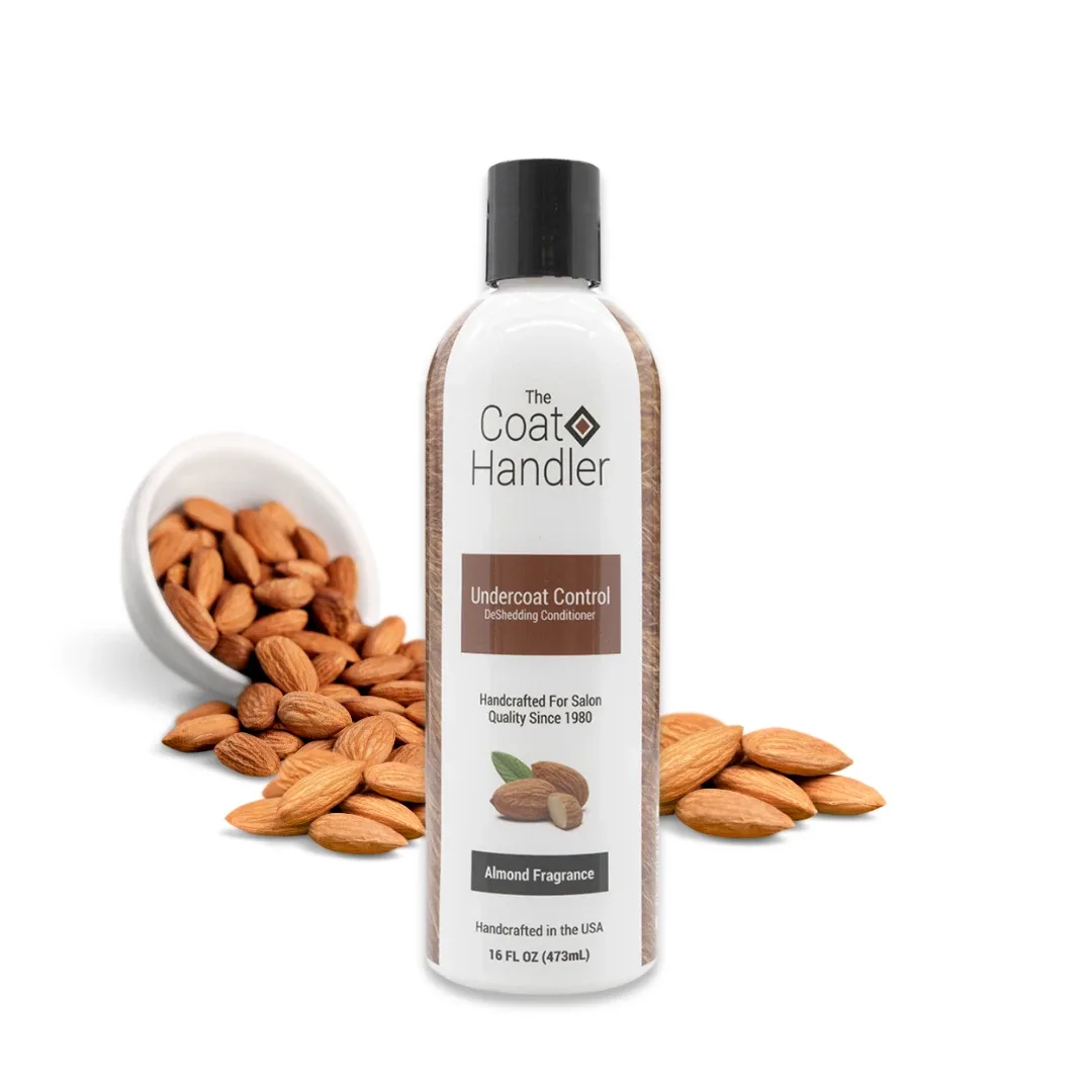 The Coat Handler Undercoat Control DeShedding Conditioner, Almond, 16 oz