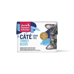The Honest Kitchen Grain-Free Pate Turkey Wet Cat Food, 2.8 oz, 12 ct