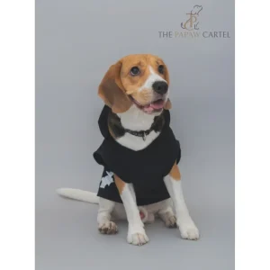 The Papaw Cartel Everyday Mood Hoodie Tshirt for Dogs (Black)