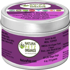 The Petz Kitchen Body Bliss Sacha Inchi Meal Topper - Omega 3, 6 & 9 Support for Dogs & Cats