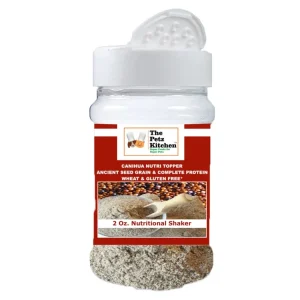 The Petz Kitchen Canihua Flour - Organic Ancient Grain Complete Protein Dog Supplement - Gluten and Wheat Free