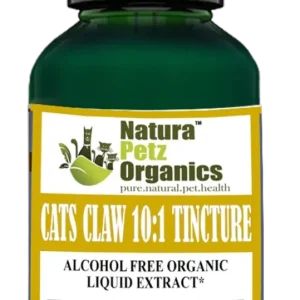 The Petz Kitchen Cat's Claw 10: 1 Tincture - Immune & Anti-Inflammatory Support for Dogs & Cats