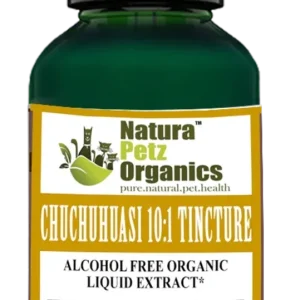 The Petz Kitchen Chuchuhuasi 10: 1 Organic Tincture - Joint & Anti-Inflammatory Support for Dogs & Cats