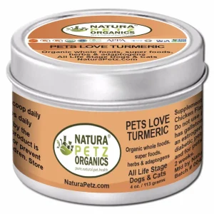 The Petz Kitchen Pets Love Turmeric Meal Topper - Antioxidant & Immune Support for Dogs & Cats