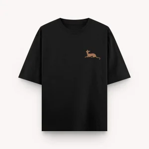 thePack Indie Merch Gotta Pet'em All Oversized T Shirt for Men and Women (Black)