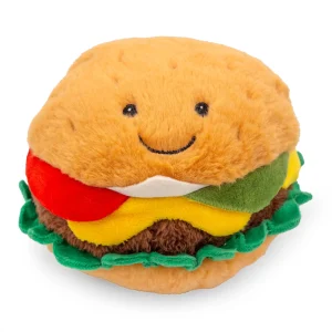 ThoozyPet Cheeseburger Dog Toy 5"