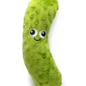 ThoozyPet Pickle Plush Dog Toy 10"