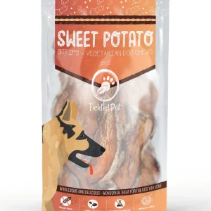 Tickled Pet Sweet Potato Dog Chew Strips