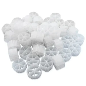 Tideline MBBR (Moving Bed Biofilm Reactor) Media - Large - 1 gallon, 1” Diameter, 3/8” Height