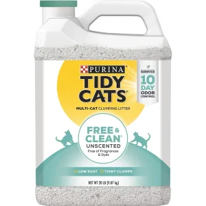 Tidy Cat Unscented Clumping Scoop-able Litter (20lb)