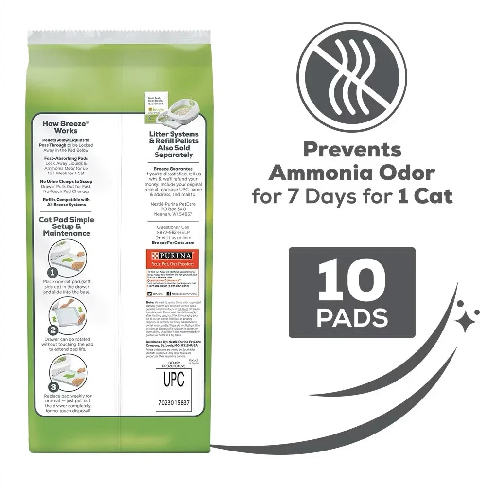 Tidy Cats Breeze Pads (10 Count) - Image 2