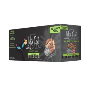 Tiki Cat After Dark Variety Pack Wet Cat Food, 2.8 oz