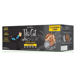 Tiki Cat After Dark Variety Pack Wet Cat Food, 5.5 oz