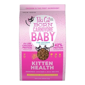 Tiki Cat Born Carnivore Baby Kitten Health Chicken & Egg 5.6 lb