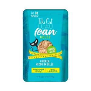 Tiki Cat Luau Lean Chicken Gelee Pouches, 2.8 oz each, Case of 12